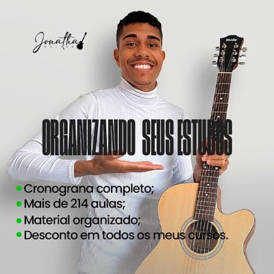 Oganizador de estudo jonatha guitar